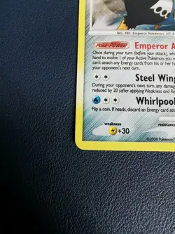 Pokemon Card Empoleon 2/100 D&P Stormfront Holo Rare - Image 4