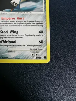 Pokemon Card Empoleon 2/100 D&P Stormfront Holo Rare - Image 5