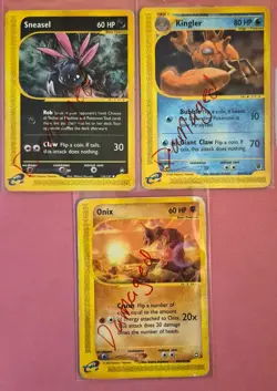 *eReader Bundle* Lot of 32 Total eReader Pokemon Cards 2002-2003 - Image 5