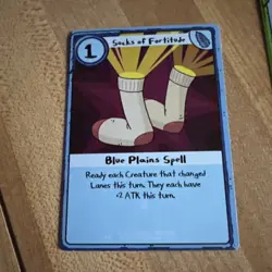 2014 Adventure Time: Card Wars Expansion Sets Socks Of Fortitude - Image 1