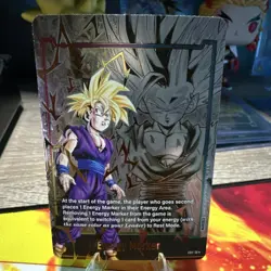 Bandai Dragon Ball Super Card Game Gohan E01-10 Foil Energy Marker Card NM - Image 1