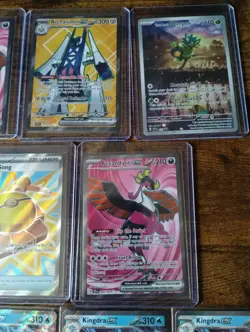Pokemon English 13 Card Lot EX ACE SPEC Full Art Fezandipiti Kingdra promo SFA - Image 4