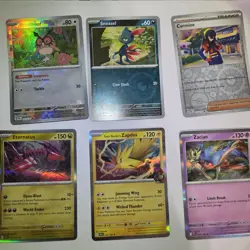 100 Pokemon Cards Bulk Lot - Guaranteed 1 EX/V/IR + 20 Holos / Reverse Holos - Image 2