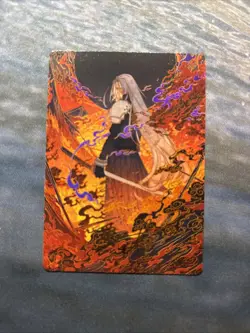 Nibelheim Aflame Art Card (Gold-Stamped Signature) Art Series: Final Fantasy... - Image 2