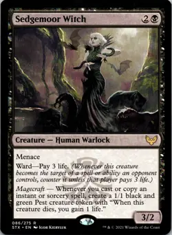 Sedgemoor Witch R Strixhaven: School of Mages 86 LP - Image 1