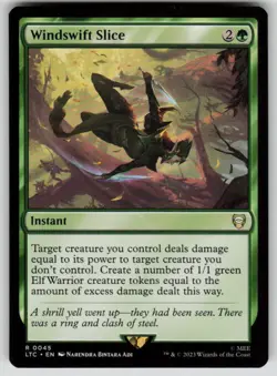 Windswift Slice Commander: The Lord of the Rings 45 MTG NM - Image 1