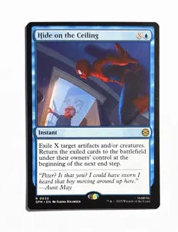 Hide on the Ceiling ~ Magic MTG Spider-Man ~ Mythic 0032 - Image 1