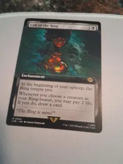 WotC Universes Beyond: Lord of the Rings Call of the Ring (Extended Art) ( NM - Image 1