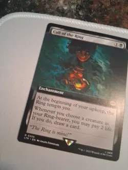 WotC Universes Beyond: Lord of the Rings Call of the Ring (Extended Art) ( NM - Image 2