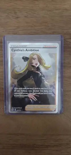 Cynthia's Ambition - 169/172 - Pokemon Brilliant Stars Sword Shield Full Art NM - Image 1