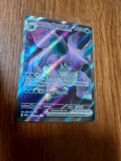 🔥Pokemon TCG-Team Rocket's-Nidoking ex-216/182-Sv10: Destined Rivals-M/NM!🔥 - Image 4
