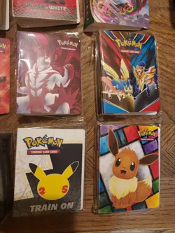 Pokemon TCG Mini Portfolio Binder Lot Of 16, 2 Deck Boxes and 2 Tin Lunchboxs - Image 3