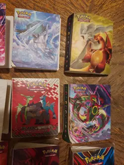 Pokemon TCG Mini Portfolio Binder Lot Of 16, 2 Deck Boxes and 2 Tin Lunchboxs - Image 4
