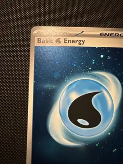 Pokemon 151 TCG Legit HD Cosmo Holo Water Energy 2 Swirl - Image 2