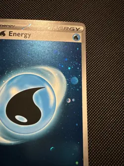 Pokemon 151 TCG Legit HD Cosmo Holo Water Energy 2 Swirl - Image 3