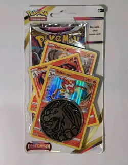 Pokemon Sword & Shield Lost Origin Premium Checklane Blister Pack - Infernape - Image 1