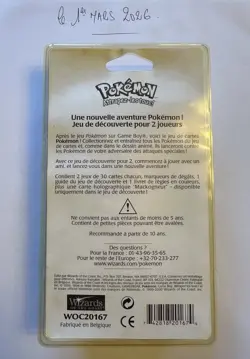Pokemon | Deck | Set De Base | 1999 | Scelle Blister | Wizzard | RARE - Image 2