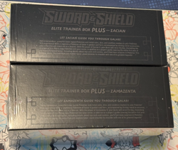 Pokemon Sword and Shield Zacian & Zamazenta Elite Trainer Box ETB PLUS - Image 4