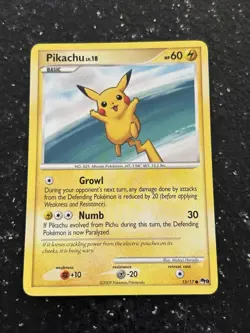 Pokemon TCG Pikachu 15/17 – Pop Series 9 Non Holo - Image 1