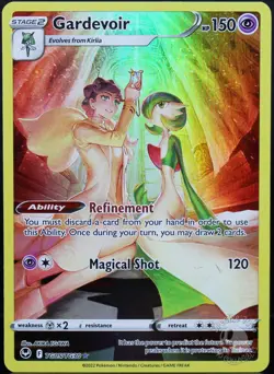 Gardevior Silver Tempest Full Art Holo Rare TG05/TG30 Pokemon TCG - Image 2