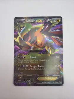 Pokemon Giratina EX Ultra Rare Dragons Exalted 92/124 HP Holo - Image 1