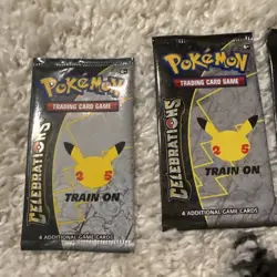 Pokemon 25th Celebrations Booster Pack Anniversary NEW FACTORY SEALED - Image 2