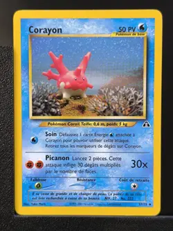 Carte Pokemon Corayon 37/75 Edition 2 Ed 2 Neo Discovery Wizards FR 2 - Image 2