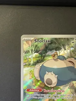 Pokemon TCG Snorlax Promo 051 Scarlet and Violet 151 - Image 4
