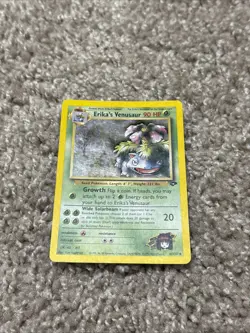 Pokemon Erika's Venusaur 4/132 Gym Challenge Holo - Image 1