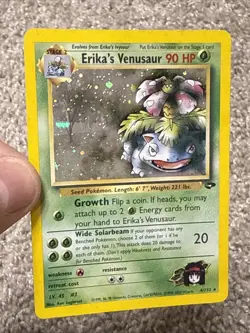 Pokemon Erika's Venusaur 4/132 Gym Challenge Holo - Image 2