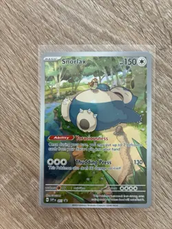 SNORLAX 2023 Pokemon Scarlet Violet 151 ETB Black Star Promo SVP #051 Nm - Image 1