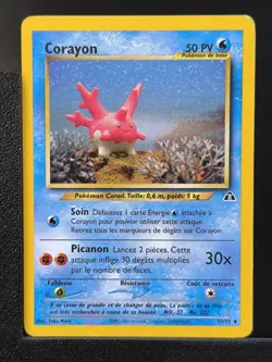 Carte Pokemon Corayon 37/75 Edition 2 Ed 2 Neo Discovery Wizards FR 1 - Image 2