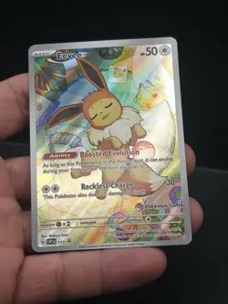 Pokemon TCG Eevee 173 Holo Promo Prismatic Evolutions Pokemon Center - Image 3