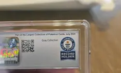 1/1 Guinness World Record Holder 2019 Pokemon Rufflet German #177 Cosmic Eclipse - Image 3