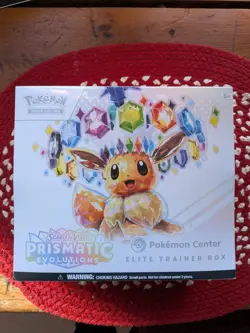 Prismatic Evolutions Pokemon Center ETB Elite Trainer Box Sealed With Case - Image 2