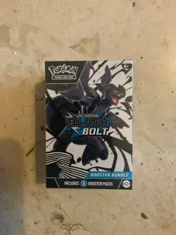 Pokemon Scarlet and Violet Black Bolt Booster Bundle Sealed - Image 1