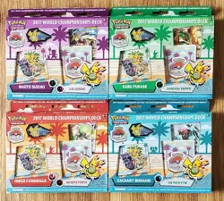 Pokemon TCG: 2017 World Championships Decks ALL 4 NEW & SEALED! - Image 1