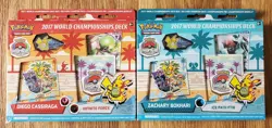 Pokemon TCG: 2017 World Championships Decks ALL 4 NEW & SEALED! - Image 3