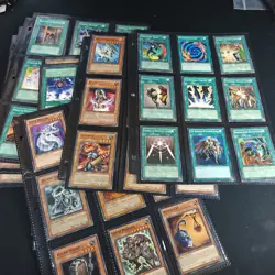 Vintage Yugioh Binder Sleeves 180 Cards Collection All 1st Edition ,LOD & Others - Image 1