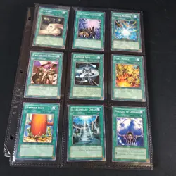Vintage Yugioh Binder Sleeves 180 Cards Collection All 1st Edition ,LOD & Others - Image 2