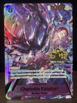 Charlotte Katakuri OP11-067 - English One Piece Japanese Version 3rd Anniversary - Image 1