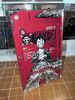 Monkey D Luffy ST21-014 Red Promo One Piece Magnetic 🧲 Extended Art Case - Image 1
