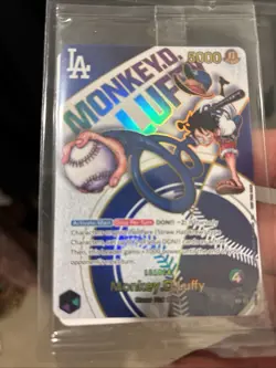 One Piece x Dodgers Card Random Pull 🔥 5 Chase Cards 1:10 Odds Anime MLB - Image 3