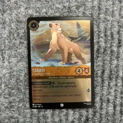 Disney Lorcana Winterspell Sarabi Protecting Pride 12/204 Common Foil NM - Image 1