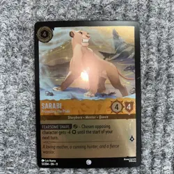 Disney Lorcana Winterspell Sarabi Protecting Pride 12/204 Common Foil NM - Image 2