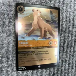 Disney Lorcana Winterspell Sarabi Protecting Pride 12/204 Common Foil NM - Image 3