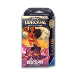 Disney - Lorcana TCG - The First Chapter - Starter Deck - Sorcerer Mickey & Moan 4050368981691 - Image 1