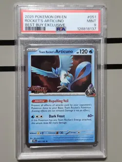 Destined Rivals Stamp Articuno PSA 9 Mint Pokemon Card Best Buy Exclusive. - Image 1