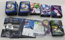 Pokemon Card Lot Modern Pokemon GO Fusion Strike Approximately 300 See Photos - Image 1