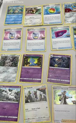 Pokemon Card Lot Modern Pokemon GO Fusion Strike Approximately 300 See Photos - Image 3